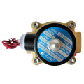 Serie 2W 2/2 AC220V Válvula solenoide de agua de aire de actuación directa 2W250-25